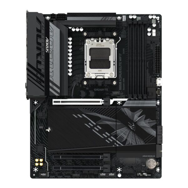 Gigabyte B850 A ELITE WF7 | Processor family AMD | Processor socket AM5 | DDR5 | Supported hard disk drive interfaces SATA, M.2 | Number of SATA connectors 4
