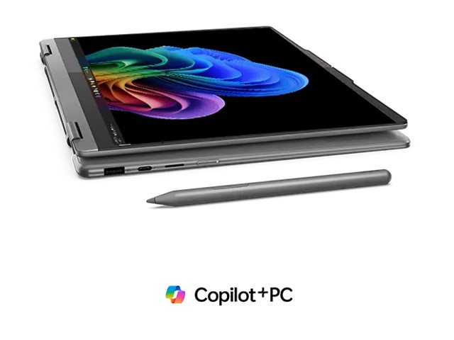 Lenovo Yoga 7 2-in-1 14ILL10 | Luna Grey | 14 " | OLED | Touchscreen | WUXGA | 1920 x 1200 pixels | Glossy | Intel Core Ultra 5 | 226V | 16 GB | Soldered LPDDR5x | Solid-state drive capacity 512 GB | Intel Arc Graphics | Windows 11 Home | 802.11be | Bluetooth version 5.4 | Keyboard language English | Keyboard backlit | Warranty 24 month(s) | Battery warranty 12 month(s) - Image 25