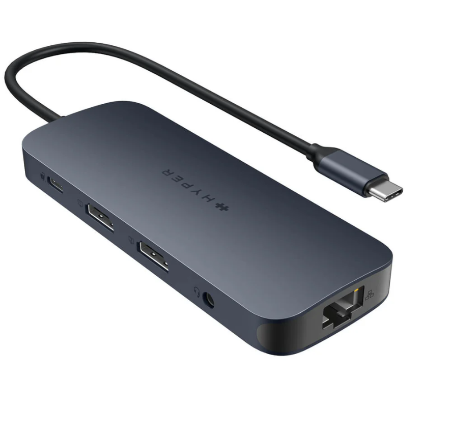 Hyper | HyperDrive Next 11 Port USB-C Hub | HD4006GL | Ethernet LAN (RJ-45) ports 1 | HDMI ports quantity 2 x 4K 60Hz - Image 2