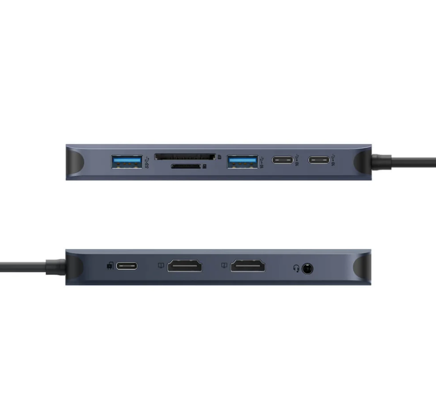 Hyper | HyperDrive Next 11 Port USB-C Hub | HD4006GL | Ethernet LAN (RJ-45) ports 1 | HDMI ports quantity 2 x 4K 60Hz - Image 4