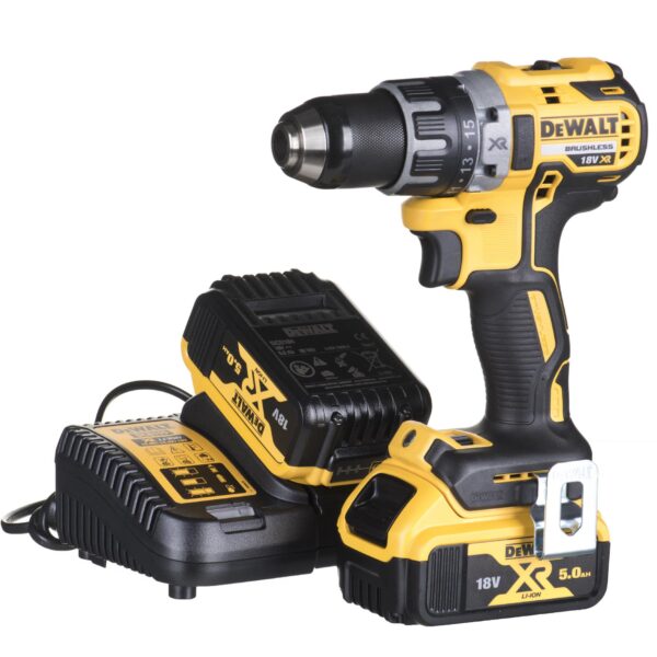 DEWALT Spinner-Drill | DCD791P2-QW | 18 V | 2x5 Ah | Lithium-Ion (Li-Ion)