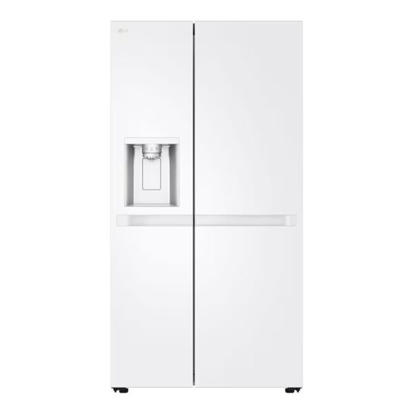 LG Refrigerator | GSLC40SWPE | Energy efficiency class E | Free standing | Side by side | Height 179 cm | Fridge net capacity 417 L | Freezer net capacity 221 L | Display | 36 dB | White