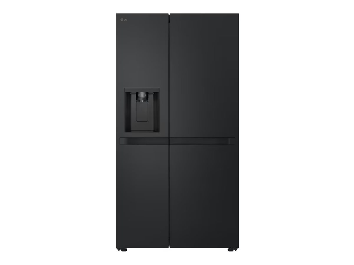 LG Refrigerator | GSLC41EPPE | Energy efficiency class E | Free standing | Side by side | Height 179 cm | Fridge net capacity 420 L | Freezer net capacity 221 L | Display | 36 dB | Black