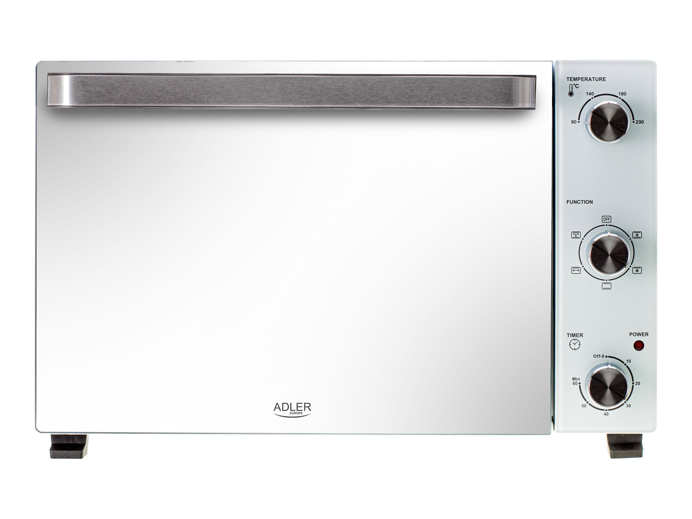Adler Electric oven | AD 6027 | 48 L | 1800 W | White - Image 2