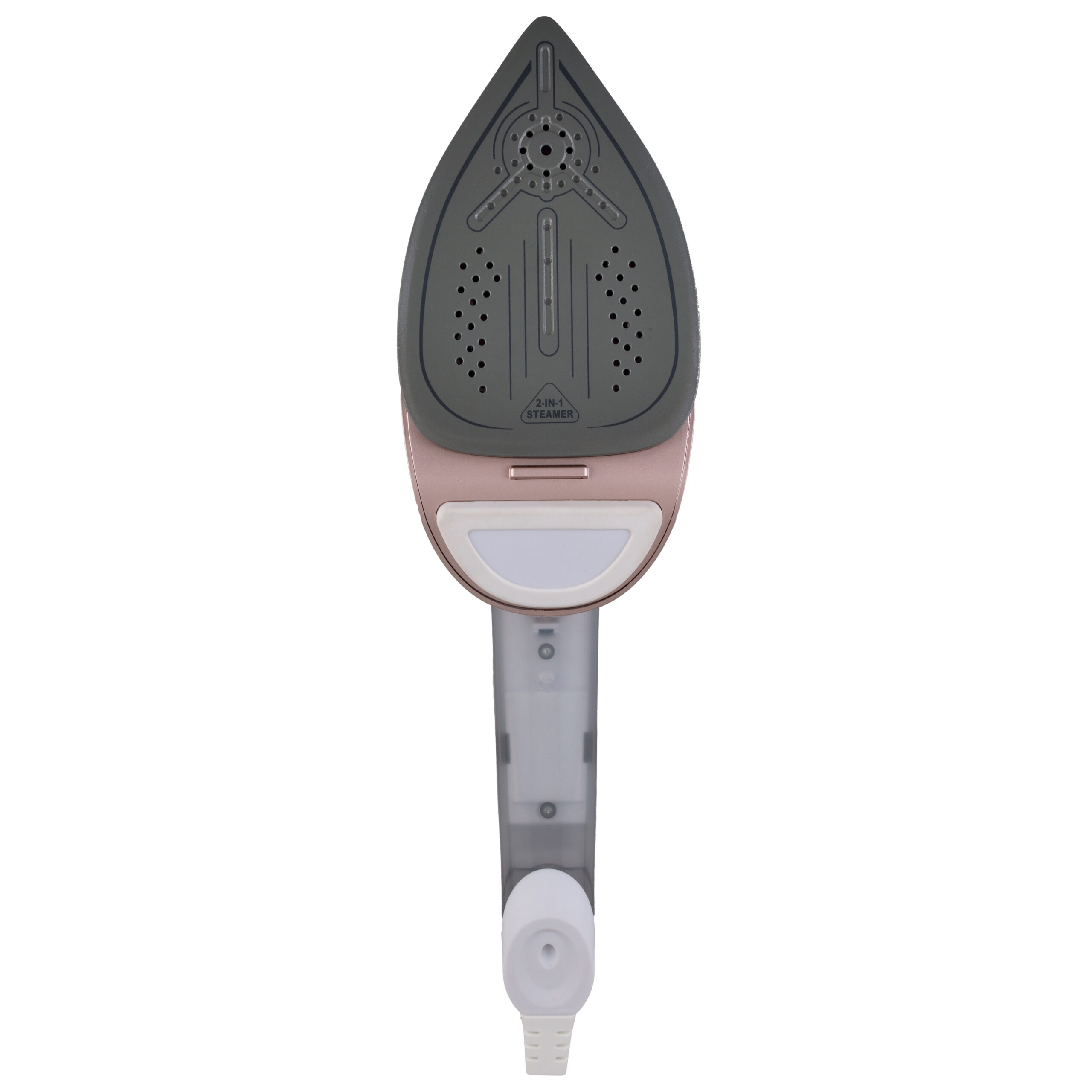 Adler 2in1 Garment Steamer and Iron | AD 5044 | Handheld | 1400 W | 0.18 L | 25 g/min | White/Gold - Image 2