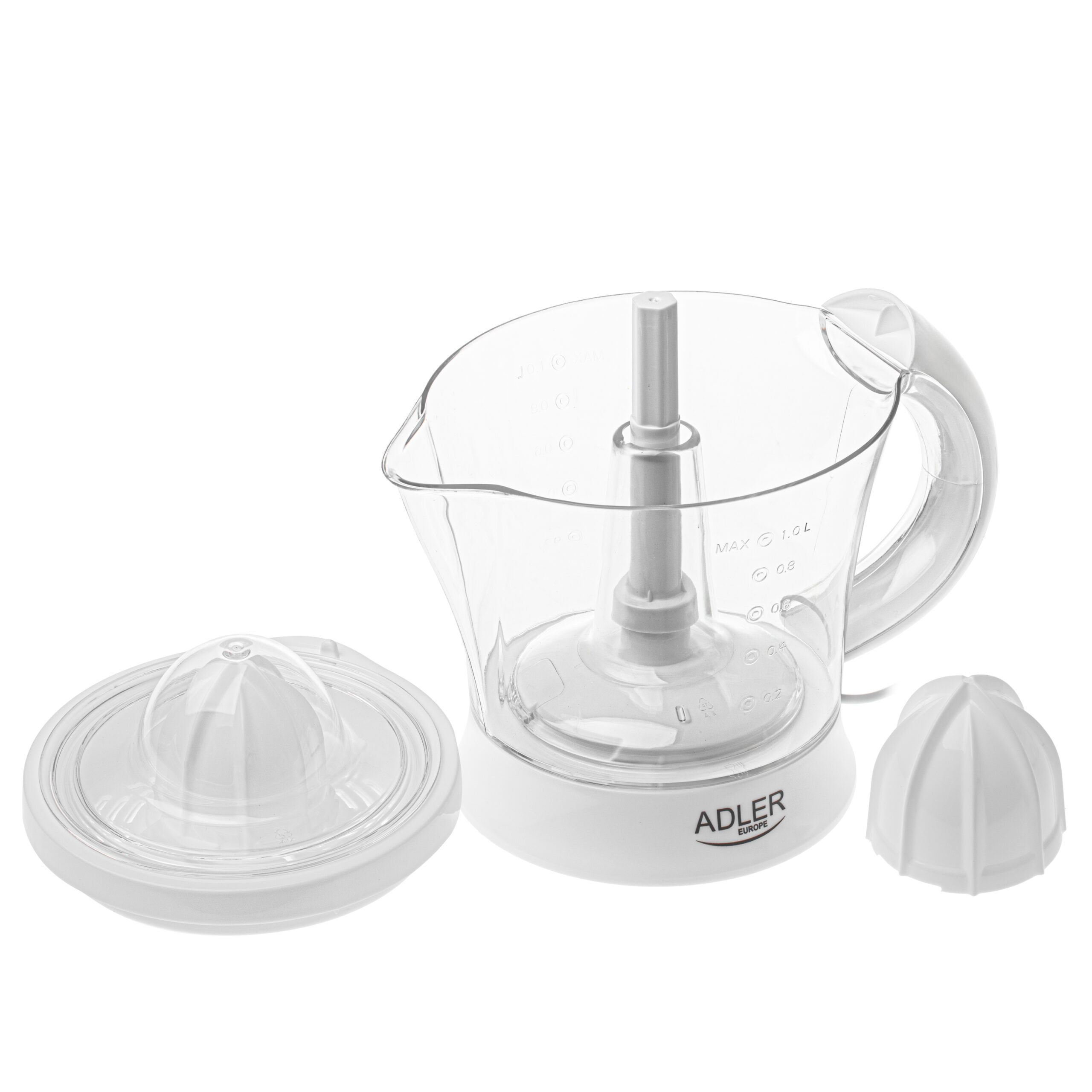 Adler Citrus Juicer | AD 4014 | Type Citrus juicer | White | 40 W | Number of speeds 1 - Image 7
