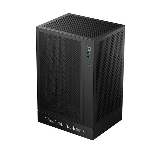 Deepcool PC Gaming Case | CH170 DIGITAL | Black | Mini ITX | Power supply included No | ATX PS2