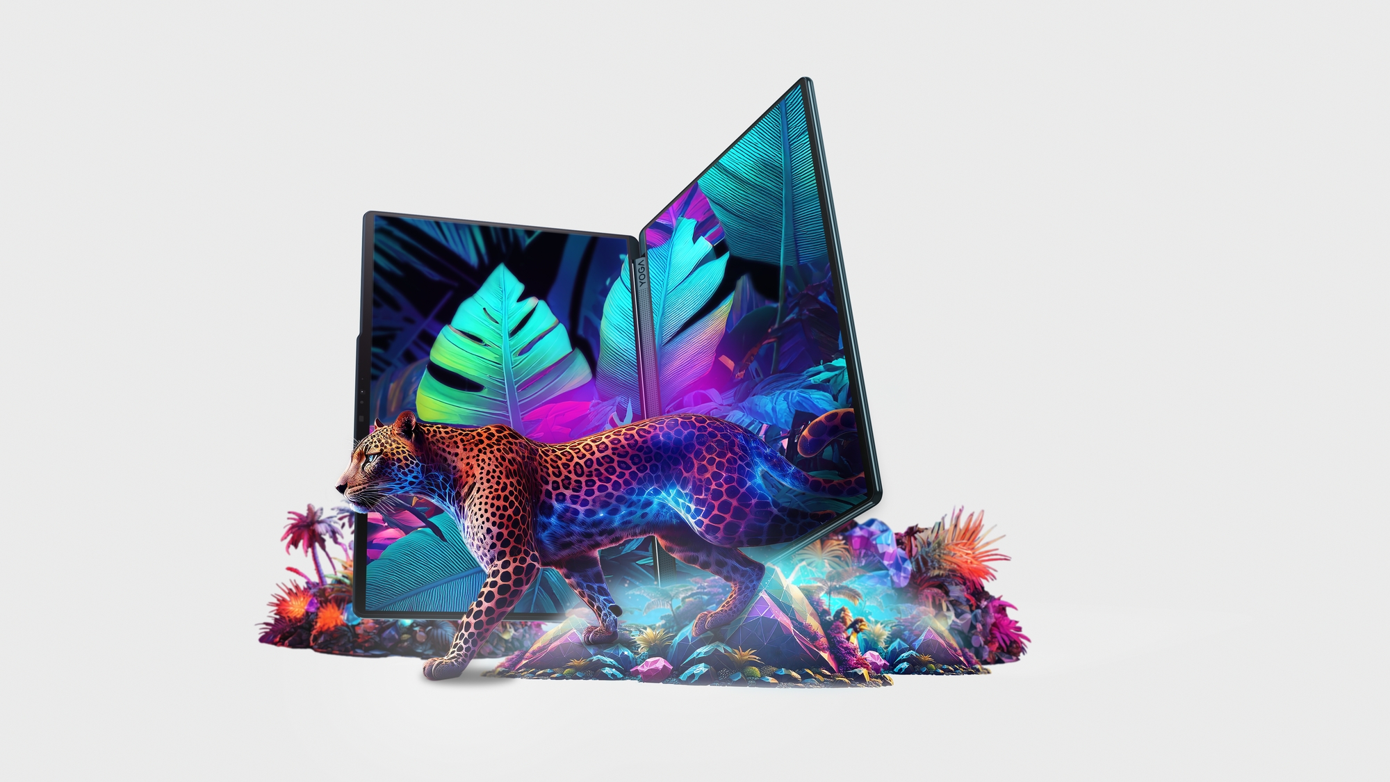 Lenovo Yoga Book 9 14IAH10 | Tidal Teal | 2x14 " | OLED | Touchscreen | 2.8K WQXGA+ | 2880 x 1800 pixels | Glossy | Intel Core Ultra 7 | 255H | 32 GB | Soldered LPDDR5x | Solid-state drive capacity 1000 GB | Intel Arc Graphics | Windows 11 Pro | 802.11be | Bluetooth version 5.4 | Keyboard language Nordic | Keyboard backlit | Warranty 24 month(s) | Battery warranty 12 month(s) - Image 46