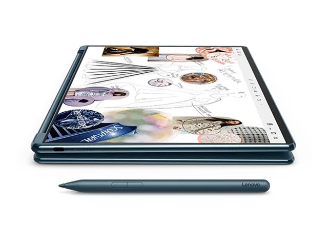 Lenovo Yoga Book 9 14IAH10 | Tidal Teal | 2x14 " | OLED | Touchscreen | 2.8K WQXGA+ | 2880 x 1800 pixels | Intel Core Ultra 7 | 255H | 32 GB | Soldered LPDDR5x | Solid-state drive capacity 1000 GB | Intel Arc 140T GPU | Windows 11 Pro | 802.11be | Bluetooth version 5.4 | Keyboard language English | Keyboard backlit | Warranty 24 month(s) | Battery warranty 12 month(s) - Image 13