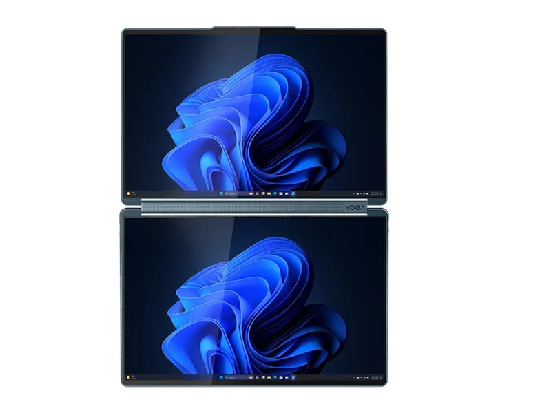 Lenovo Yoga Book 9 14IAH10 | Tidal Teal | 2x14 " | OLED | Touchscreen | 2.8K WQXGA+ | 2880 x 1800 pixels | Intel Core Ultra 7 | 255H | 32 GB | Soldered LPDDR5x | Solid-state drive capacity 1000 GB | Intel Arc 140T GPU | Windows 11 Pro | 802.11be | Bluetooth version 5.4 | Keyboard language English | Keyboard backlit | Warranty 24 month(s) | Battery warranty 12 month(s) - Image 15