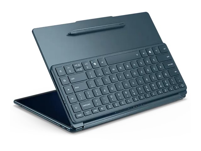 Lenovo Yoga Book 9 14IAH10 | Tidal Teal | 2x14 " | OLED | Touchscreen | 2.8K WQXGA+ | 2880 x 1800 pixels | Intel Core Ultra 7 | 255H | 32 GB | Soldered LPDDR5x | Solid-state drive capacity 1000 GB | Intel Arc 140T GPU | Windows 11 Pro | 802.11be | Bluetooth version 5.4 | Keyboard language English | Keyboard backlit | Warranty 24 month(s) | Battery warranty 12 month(s) - Image 19