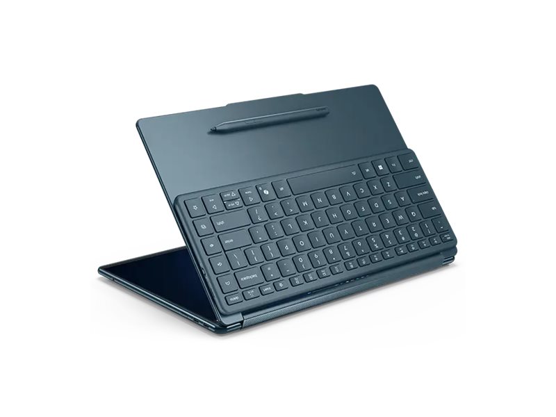Lenovo Yoga Book 9 14IAH10 | Tidal Teal | 2x14 " | OLED | Touchscreen | 2.8K WQXGA+ | 2880 x 1800 pixels | Intel Core Ultra 7 | 255H | 32 GB | Soldered LPDDR5x | Solid-state drive capacity 1000 GB | Intel Arc 140T GPU | Windows 11 Pro | 802.11be | Bluetooth version 5.4 | Keyboard language English | Keyboard backlit | Warranty 24 month(s) | Battery warranty 12 month(s) - Image 20