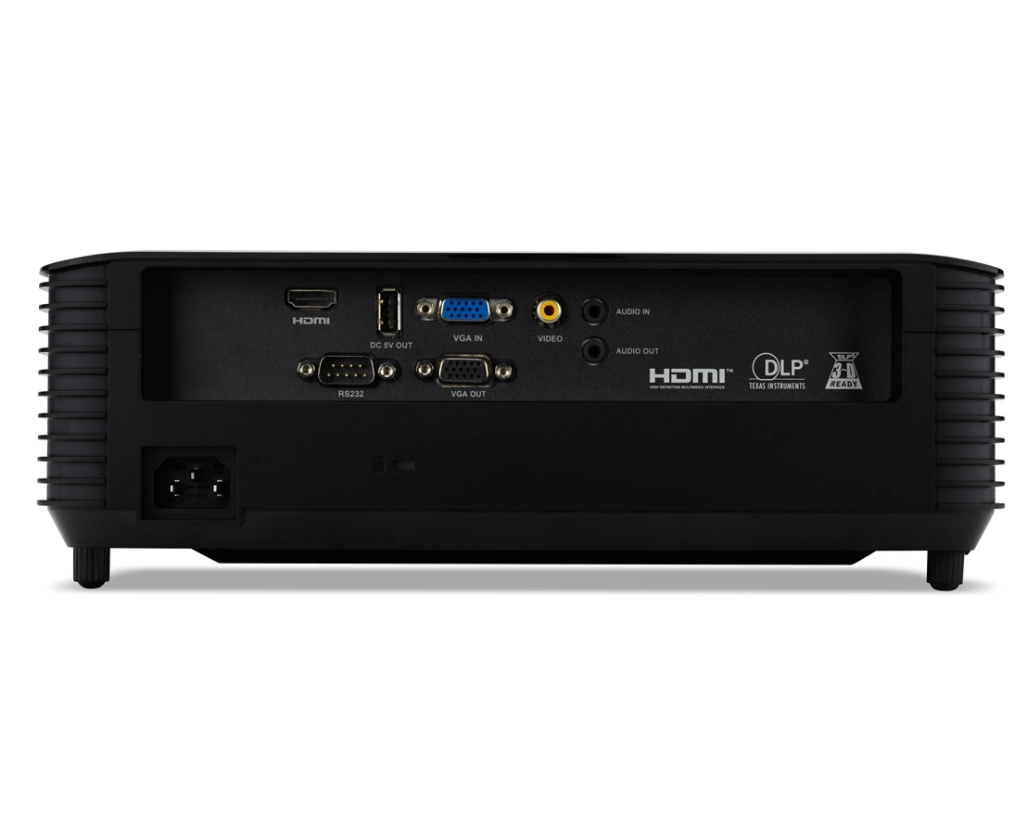 Acer X1328WHn | WXGA (1280x800) | 5000 ANSI lumens | 20000:1 | Black - Image 6