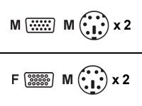 Aten | KVM Cable, 1.8M PS/2 | 2L-1001P - Image 2