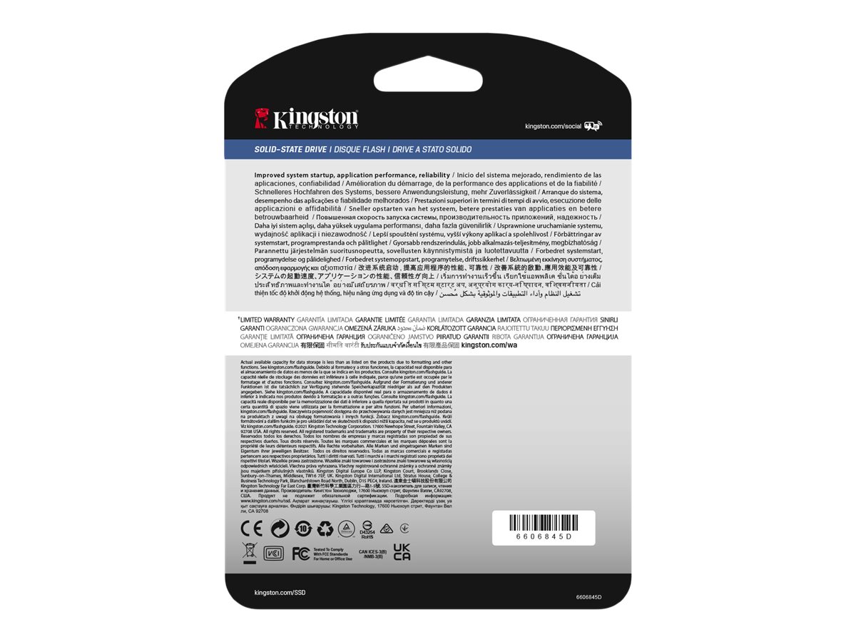 Kingston DC600M | 7680 GB | SSD form factor 2.5" | Solid-state drive interface SATA Rev. 3.0 | Read speed 560 MB/s | Write speed 530 MB/s - Image 5
