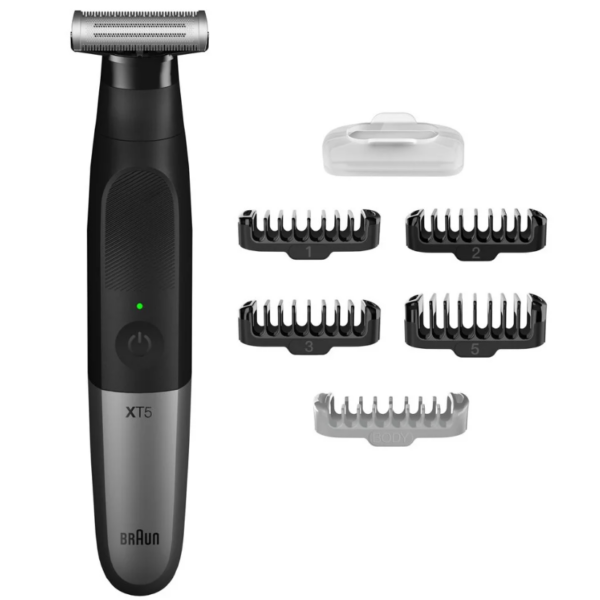 Braun | Hybrid Hair, Beard, Body Trimmer | XT5100 Series X | Operating time (max) 60 min | Wet & Dry | Black