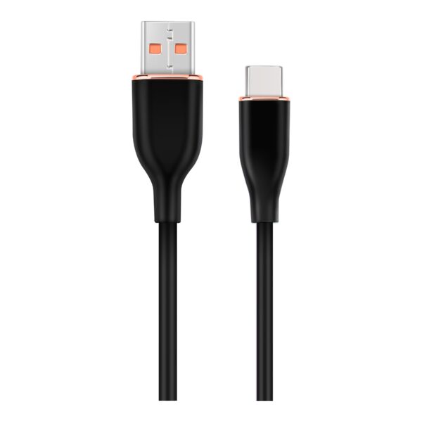 Cablexpert | Premium silicon Type-C USB charging and data cable, 1.5 m | CC-USB2S-AMCM-1.5M-BK