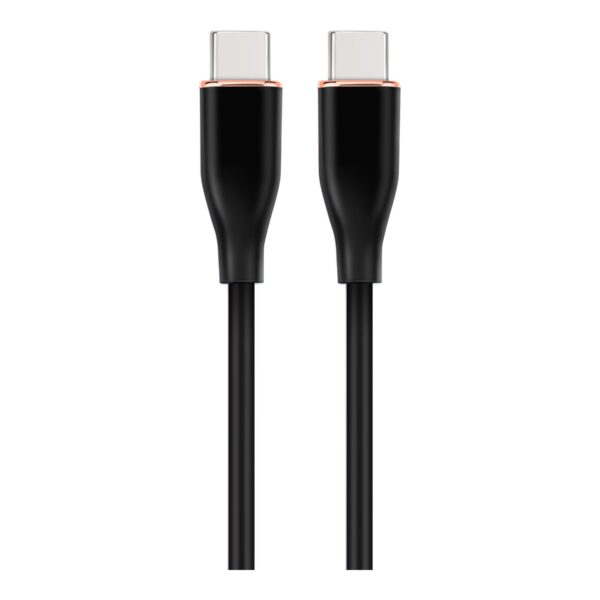 Cablexpert | Premium Silicon Type-C Power Delivery (PD) Charging and Data Cable, 1.5 m | CC-USB2S-CMCM-1.5M-BK