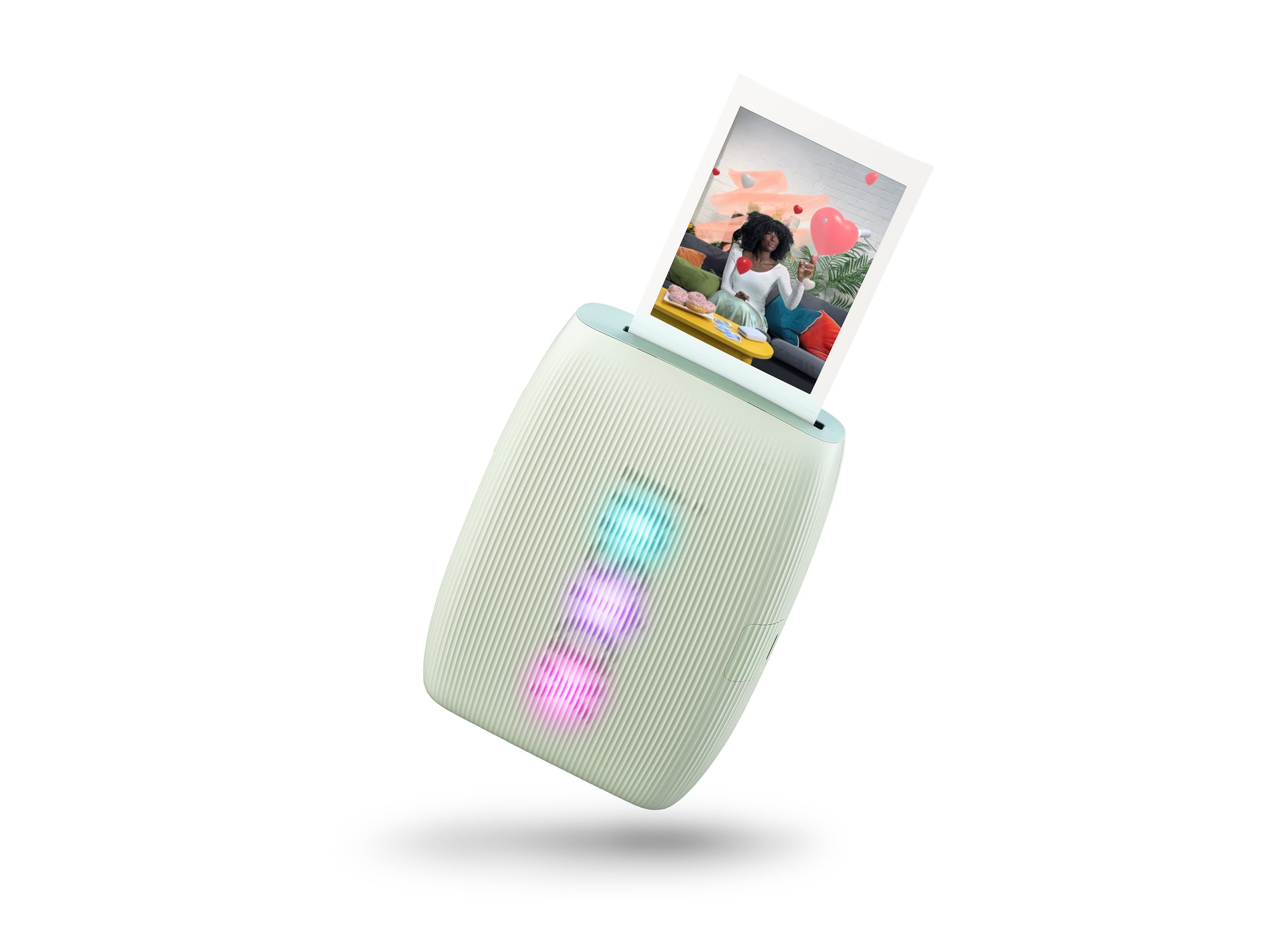 Fujifilm | instax mini Link 3 | Colour | ZINK Zero-Ink | Photo Printer | Sage Green - Image 4