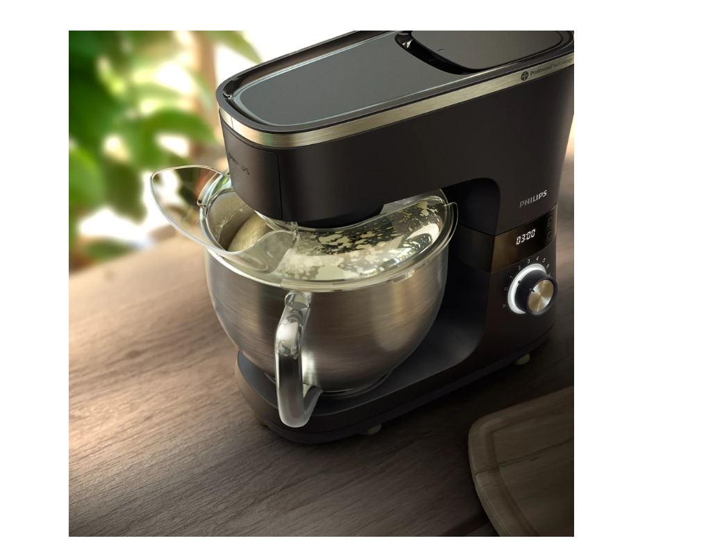 Philips Kitchen Machine with Mix | HR7962/21 7000 Series | 1000 W | Number of speeds 8 | Bowl capacity 5.5 L | Black - Image 7