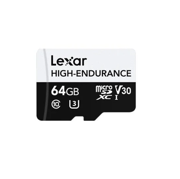 Lexar | Flash Memory Card | High-Endurance | 64 GB | microSDHC | Flash memory class UHS-I