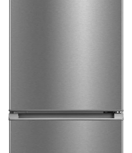 Midea Refrigerator | MERB276FGE02A | Energy efficiency class E | Free standing | Combi | Height 180 cm | No Frost system | Fridge net capacity 199 L | Freezer net capacity 71 L | 41 dB | Stainless steel