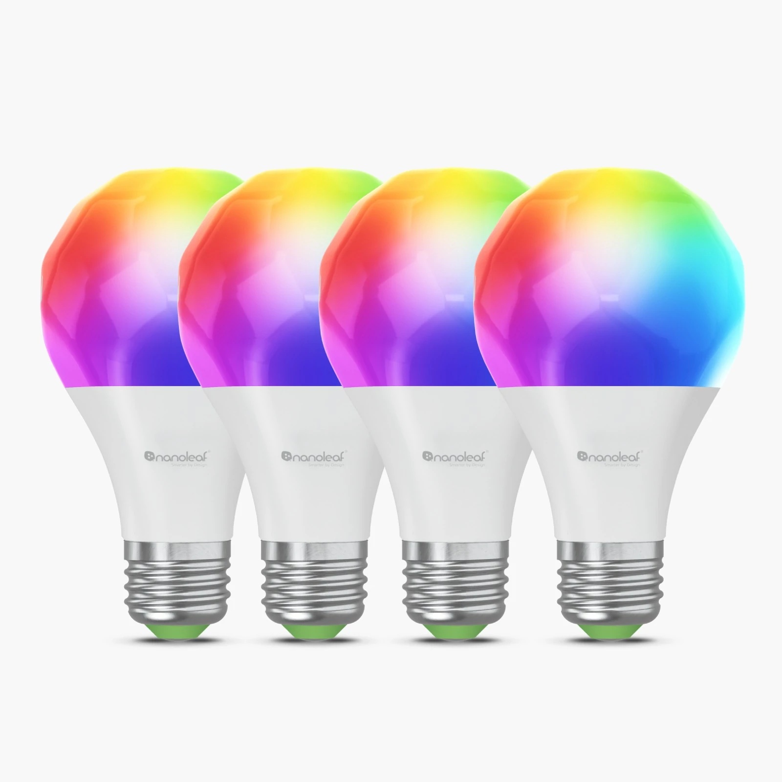 Nanoleaf Essentials Smart A60 Bulb Matter WiFi 900Lm 2700-6500K, 4pcs pack | E27 | 9 W | RGBCW
