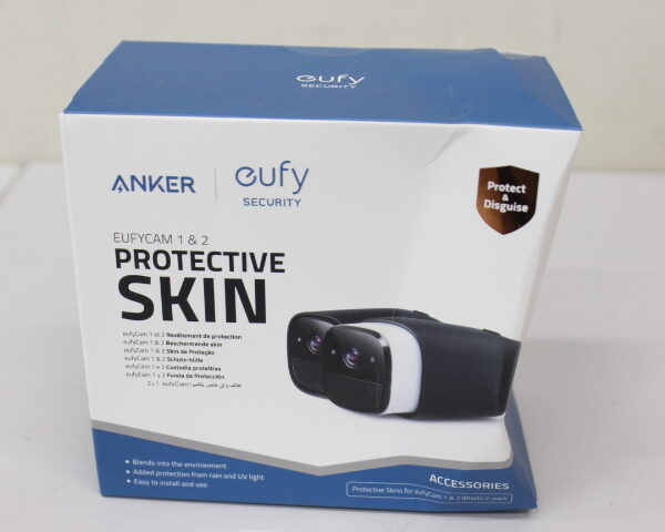 SALE OUT. | Anker Eufy | 2 Set Silicone Skins In Black | 24 month(s) | DAMAGED PACKAGING
