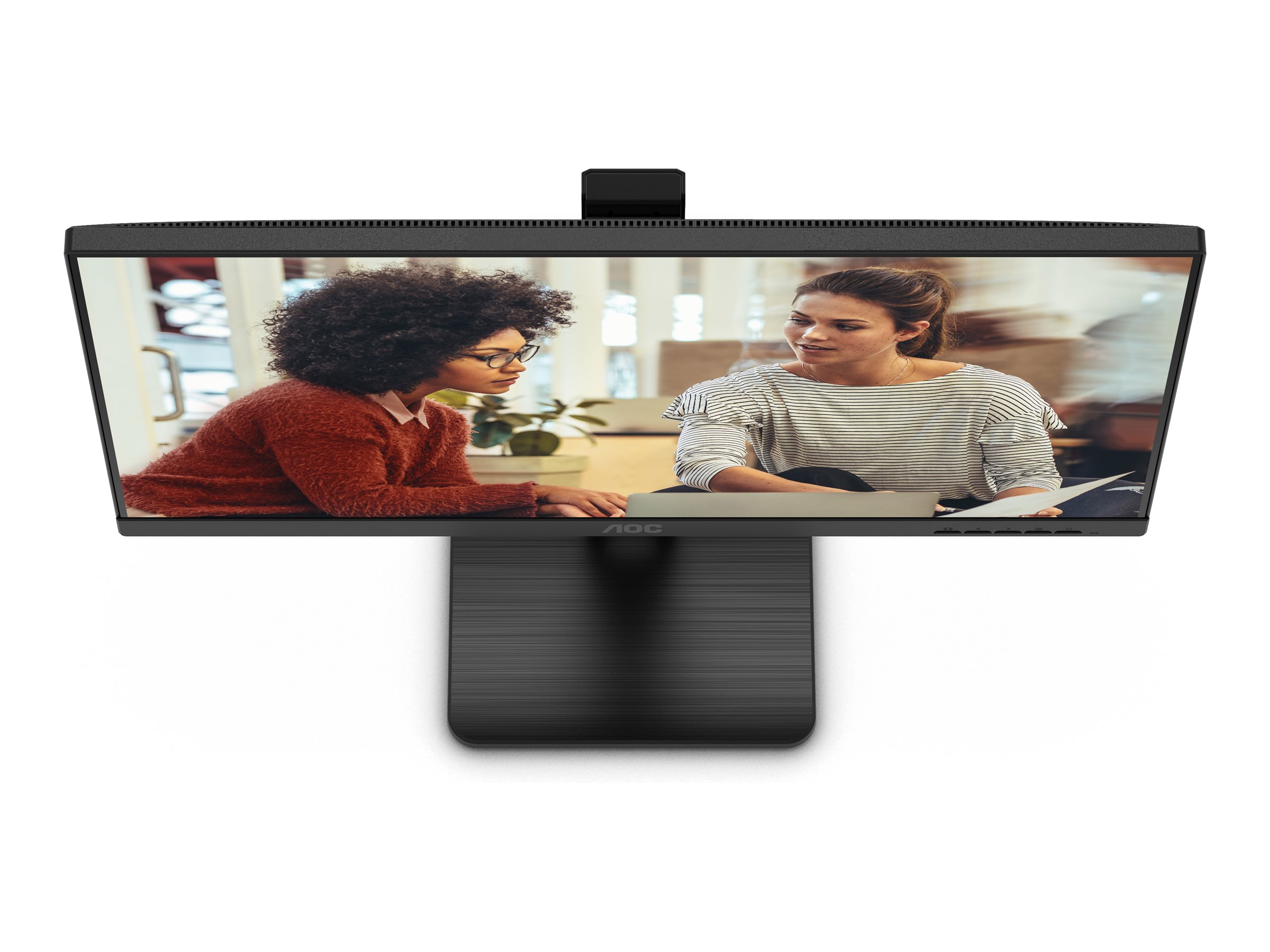 AOC | 24E3QAF | 23.8 " | IPS | FHD | 16:9 | 75 Hz | 4 ms | 1920 x 1080 pixels | 300 cd/m² | HDMI ports quantity 1 | Black - Image 8