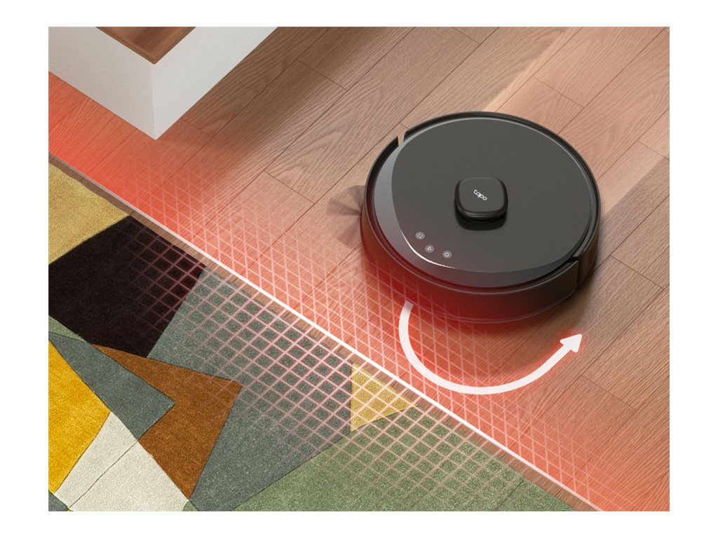 TP-LINK Hyper Suction Robot Vacuum and Mop | Tapo RV30 Max Plus | Wet&Dry | 2600 mAh | Dust capacity 3 L | 5300 Pa | Black - Image 9