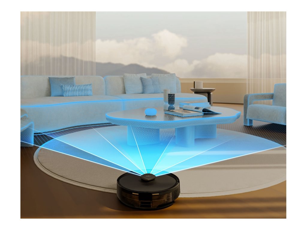 TP-LINK Hyper Suction Robot Vacuum and Mop | Tapo RV30 Max Plus | Wet&Dry | 2600 mAh | Dust capacity 3 L | 5300 Pa | Black - Image 14