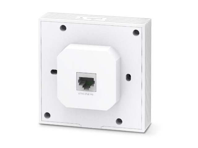 TP-LINK AX3000 Wall Plate WiFi 6 Access Point | EAP650-Wall | 802.11ax | 2.4 GHz/5 GHz | 10/100/1000 Mbit/s | Ethernet LAN (RJ-45) ports 2 | MU-MiMO No | PoE in - Image 3