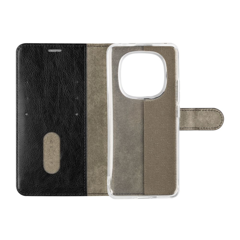 Fixed Opus | Book Case | Xiaomi | Redmi Note 14 Pro+ 5G | Leather | Black - Image 3