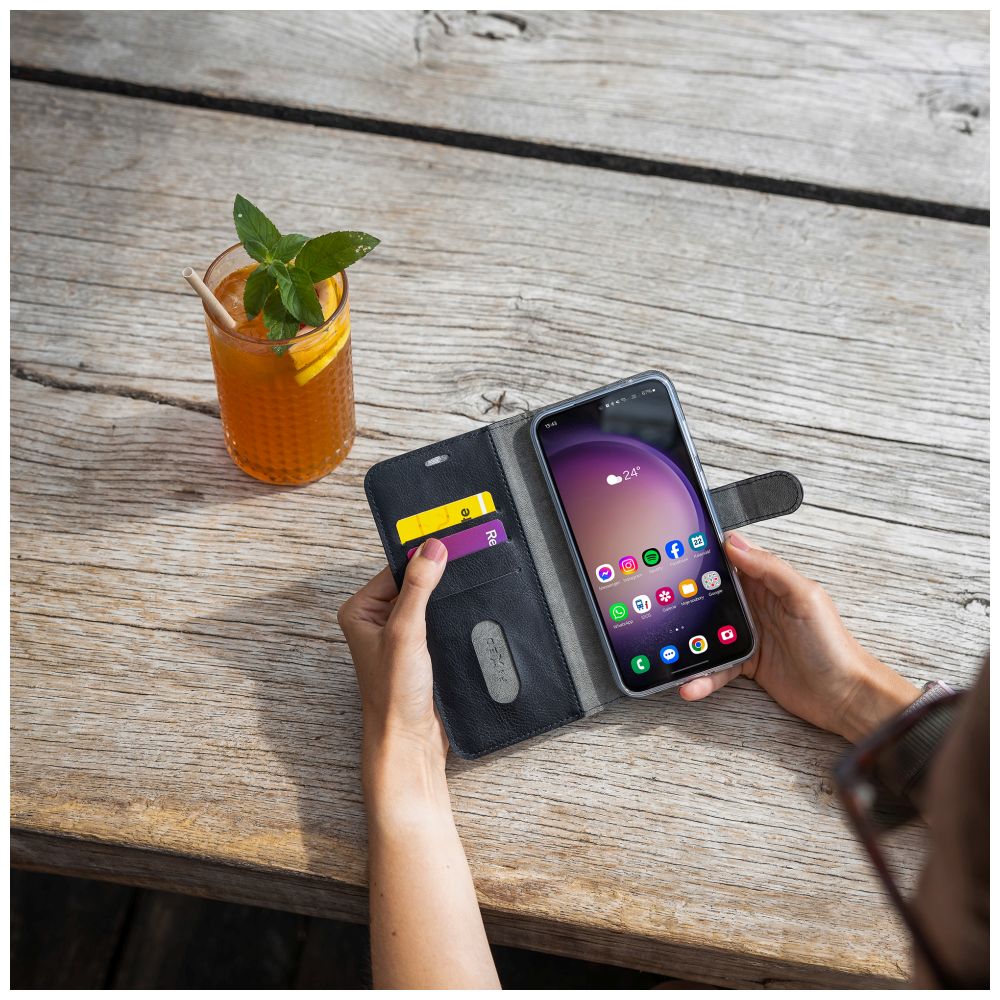 Fixed Opus | Book Case | Xiaomi | Redmi Note 14 Pro+ 5G | Leather | Black - Image 4