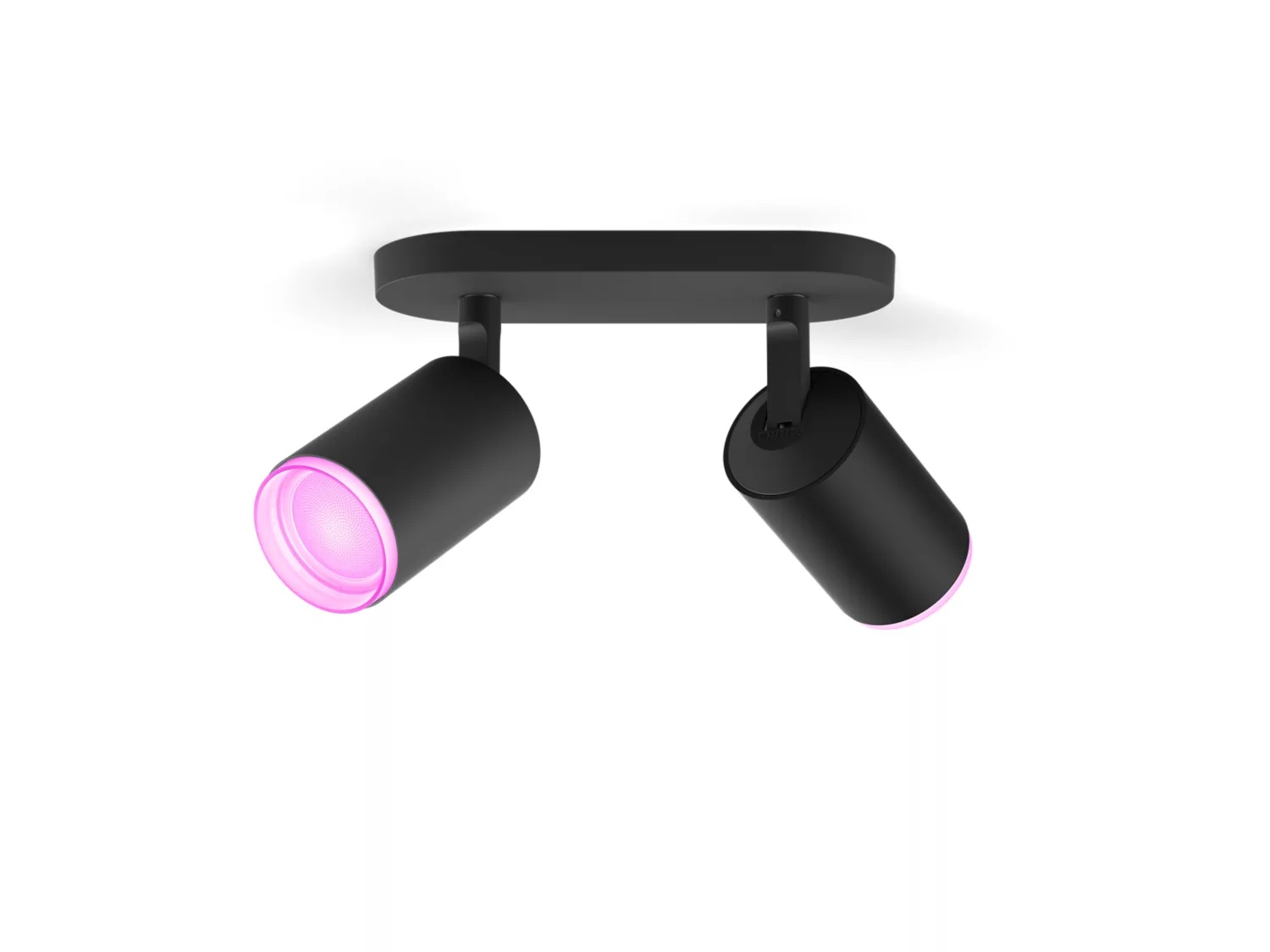 Philips Hue WCA Fugato Spotlight | GU10 | 2x5.7 W | 2000-6500 Hue White Colour Ambiance