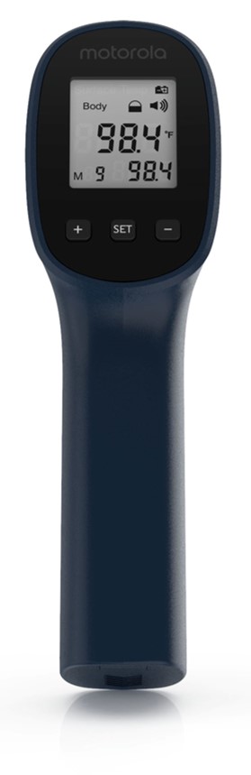 Motorola | Infrared Thermometer | TE 93 | Memory function | Measurement time 2 s | Blue - Image 2