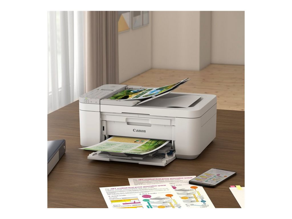 Canon PIXMA TR4756i | Inkjet | Colour | Multifunction printer | A4/Legal | Wi-Fi | White - Image 4