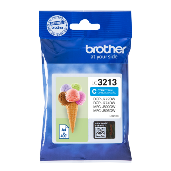 Brother LC3213C | Ink Cartridge | Cyan