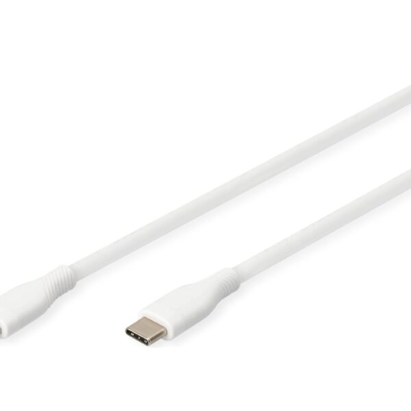 Digitus Silicone Connection Cable | AK-300341-020-W | USB-C to USB-C