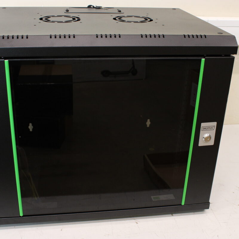 SALE OUT. DIGITUS 9U wall mounting cabinet, Unique 509x600x450 mm, color black (RAL 9005) | SALE OUT. SALE OUT. Digitus | Wall Mounting Cabinet | DN-19 09-U-SW | Warranty 24 month(s) | DAMAGED PACKAGING, DAMEGED PAINT, CURVED DOOR FROM THE SIDE - Image 2