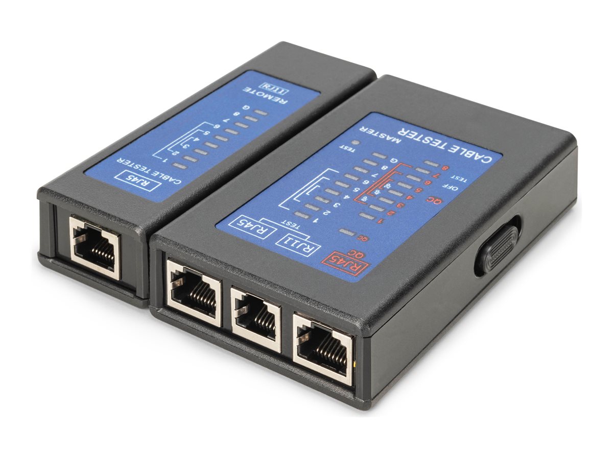 Digitus | DN-14001-2 Cable Tester, network, RJ45, Single side Tester - Image 2