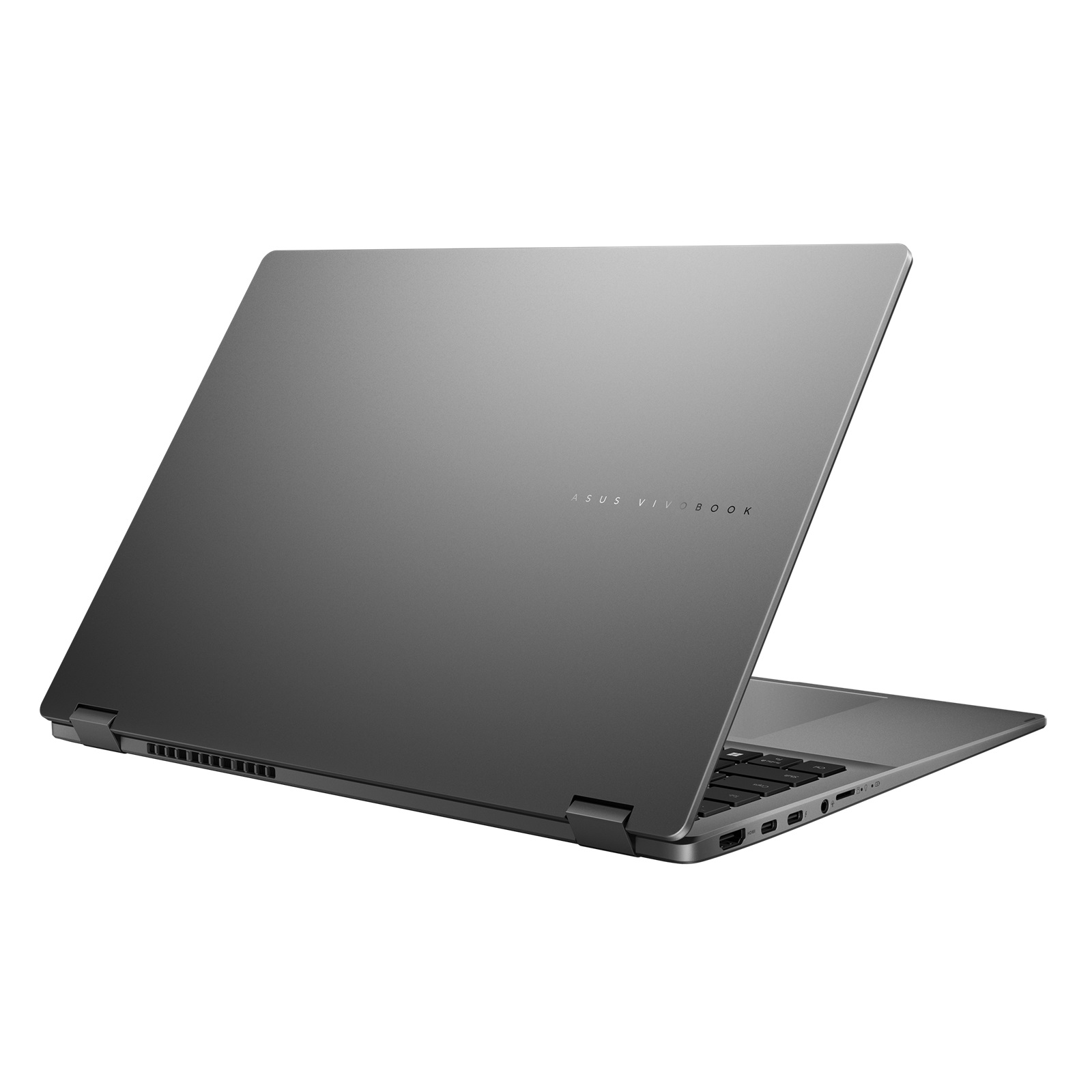 Asus Vivobook 16 Flip TP3607SA-RJ033W | Matte Gray | 16 " | OLED | Touchscreen | 3K | 120 Hz | 2880 x 1800 pixels | Glossy | Intel Core Ultra 7 | 256V | 16 GB | LPDDR5X | Solid-state drive capacity 1000 GB | Intel Graphics | Windows 11 Home | 802.11be | Bluetooth version 5.4 | Keyboard language US international | Keyboard backlit | Warranty 24 month(s) - Image 8