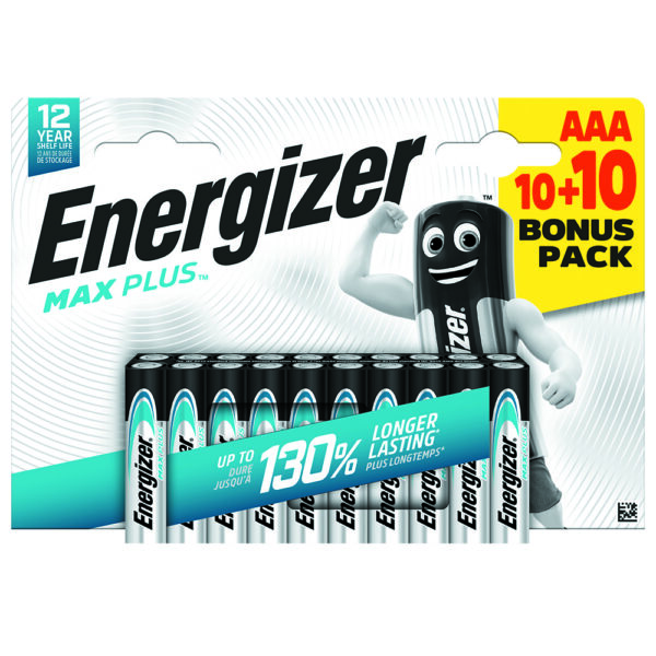 Energizer Max Plus LR03 BL10+10 | AAA