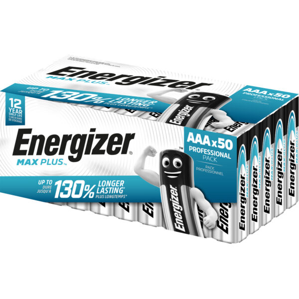 Energizer Max Plus LR03 50-Pack | AAA