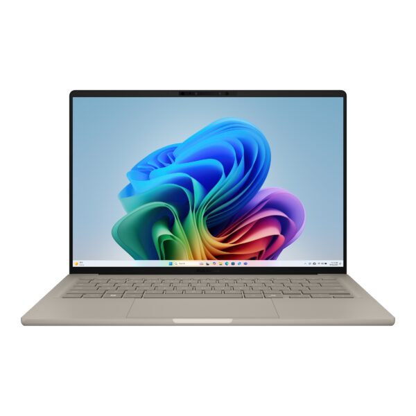 Asus | Zenbook A14 UX3407QA-QD202W | Zabriskie Beige | 14 " | OLED | WUXGA | 1920 x 1200 pixels | 60 Hz | Glossy | Snapdragon X | X1 26 100 | 16 GB | LPDDR5X | Solid-state drive capacity 512 GB | Qualcomm Adreno GPU | Windows 11 Home | 802.11ax | Bluetooth version 5.3 | Keyboard language US international | Keyboard backlit | Warranty 24 month(s) | Battery warranty 12 month(s)