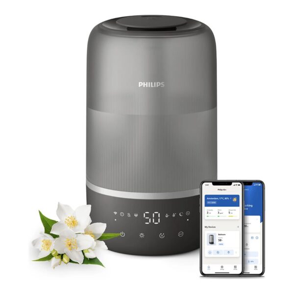 PHILIPS Humidifier Series 1000 Up to 41 m2 3 settings grey | Philips