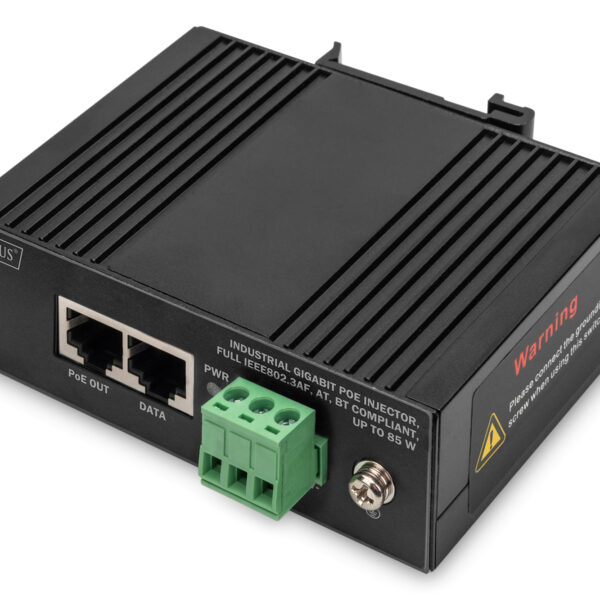 Digitus | DN-651141 Gigabit EthernetPoE Injector, Industrial