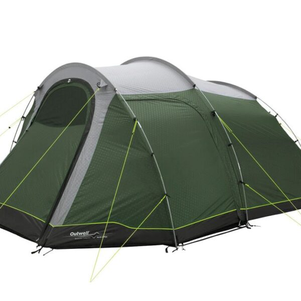 Outwell Two Room Tunnel Tent | Earth 5 Plus | 5 person(s) | Green