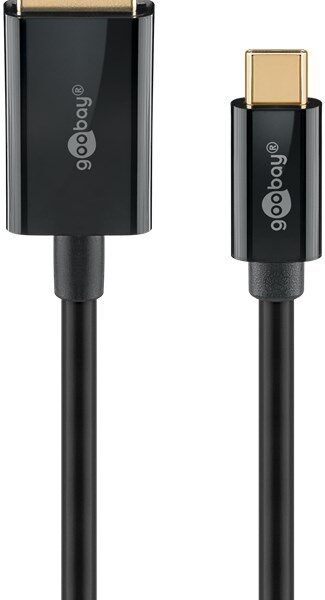 Goobay USB-C to DisplayPort Cable 4K at 60 Hz, 1 m | 75704
