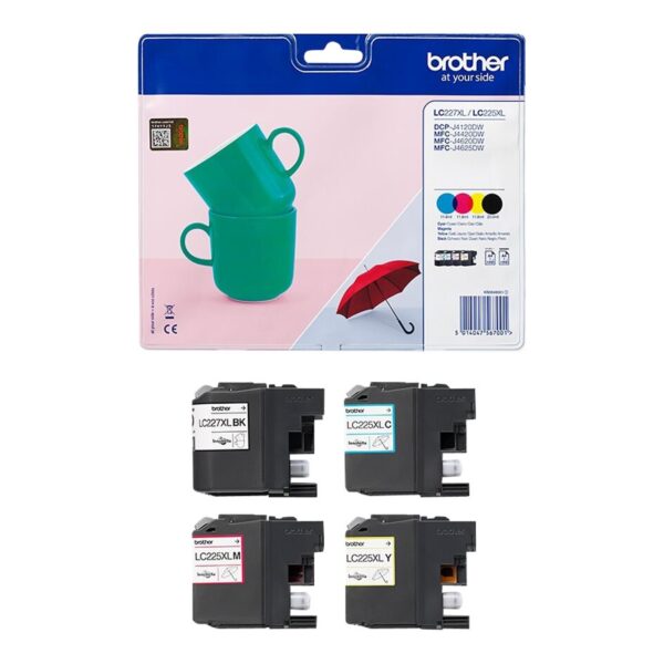 Brother LC227XLVALBP, Multipack Value Ink Cartridge | Brother